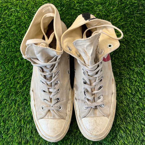 Converse Chuck 70 High Hi x Comme des Garcons CDG Play Milk - Picture 6 of 13